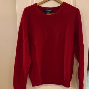 Polo Ralph Lauren Women's Red Crew Neck Sweater